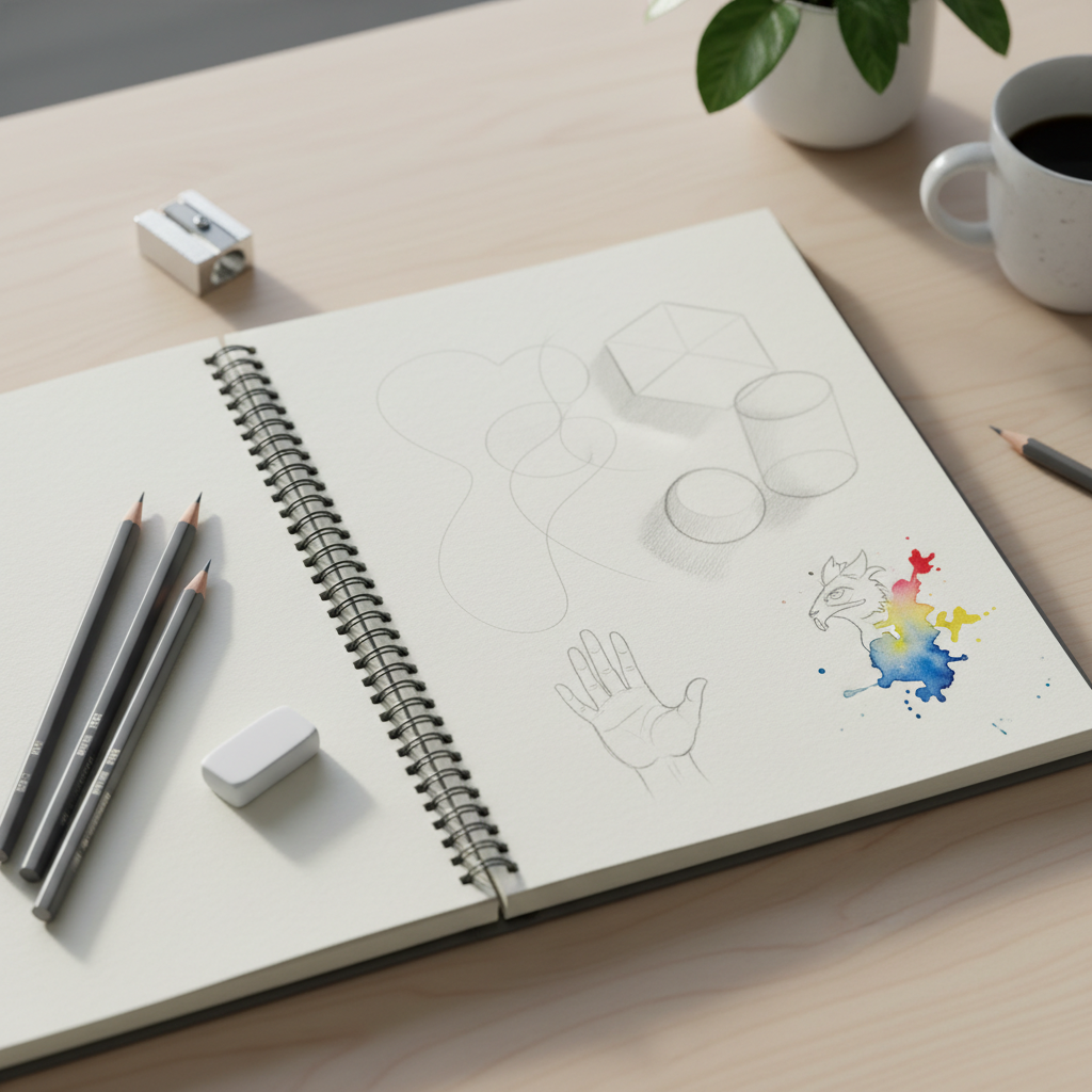 Joonistamine algajatele: kuidas arendada oma loovust?