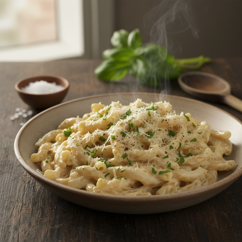 Kiire ja koorene pasta: retsept, mis valmib minutitega