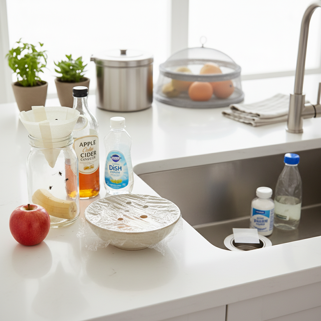 Kuidas äädikakärbestest kiiresti lahti saada? Tõhusad nipid