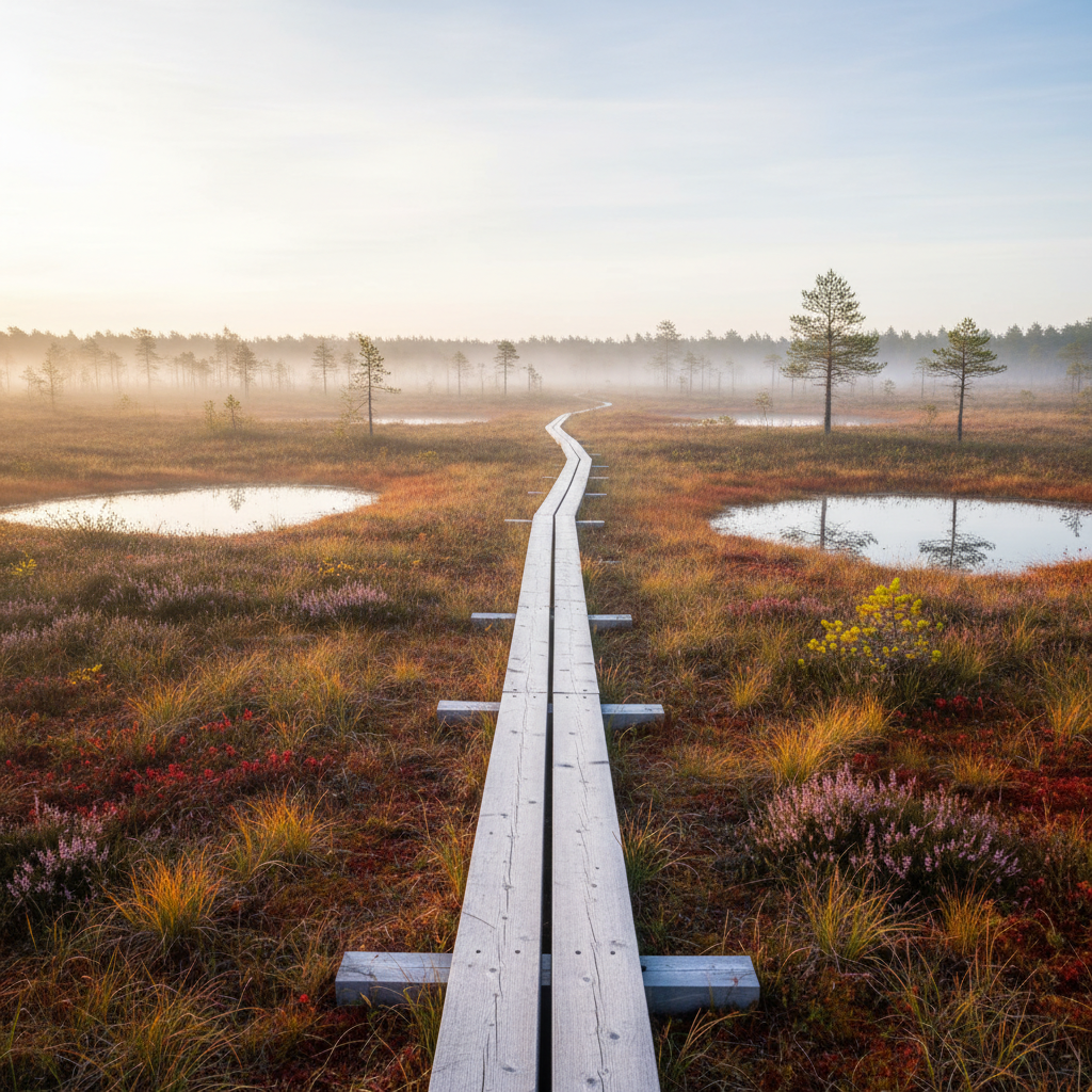 Lõuna-Eesti lummavad rabad: parimad matkarajad sügiseks