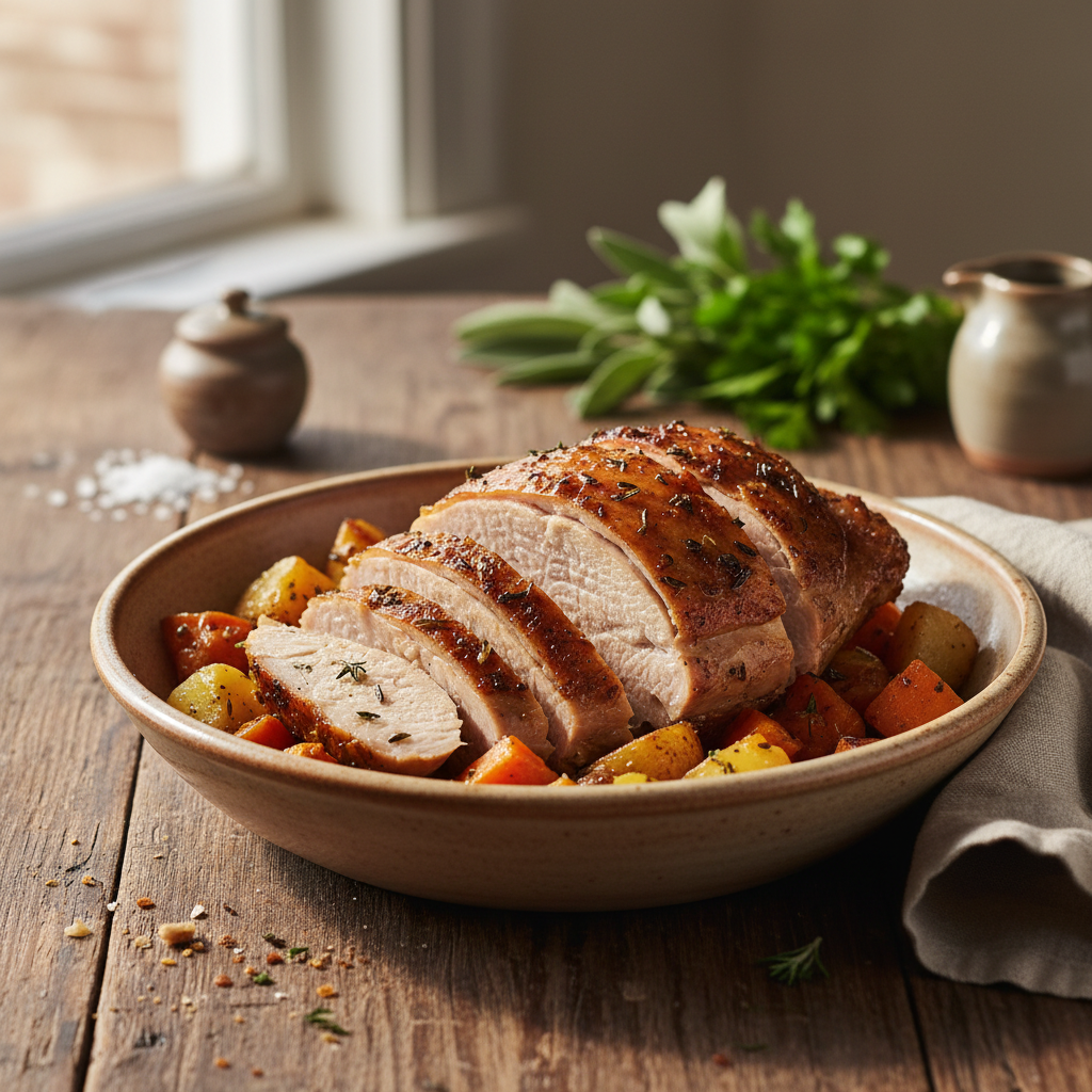 Mahlane kalkuni kintsuliha: lihtne retsept kogu perele