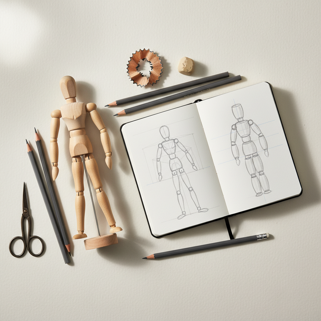 Õpetus: Kuidas joonistada inimest tõetruult ja lihtsalt