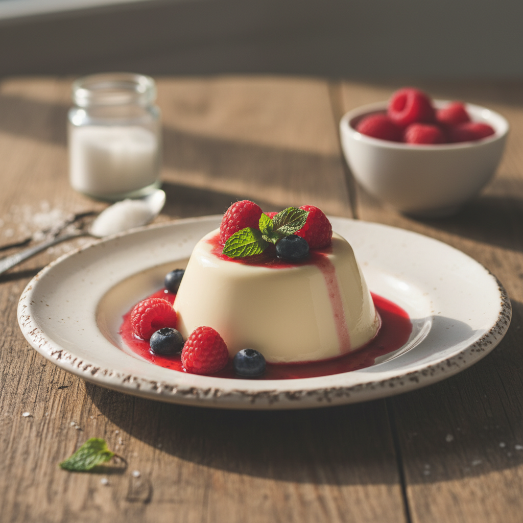 Suussulav panna cotta: lihtne retsept, mis õnnestub alati