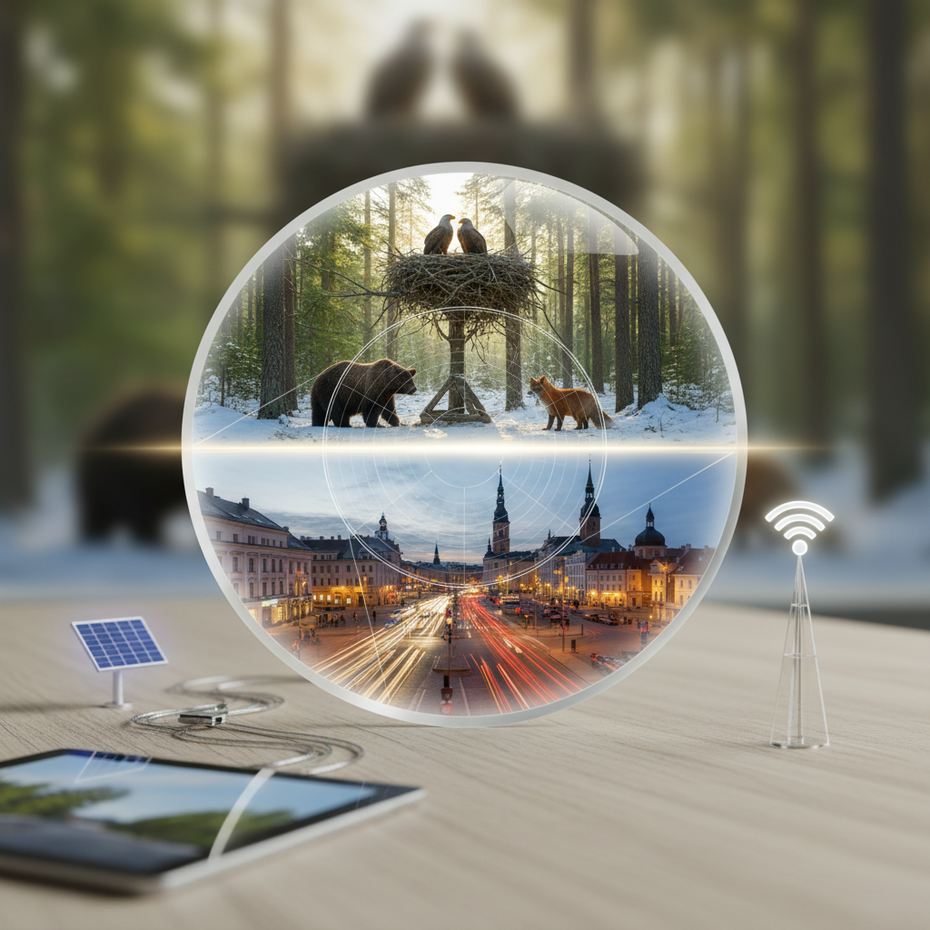 Veebikaamerad Eestis: Otsepilt loodusest ja linnadest