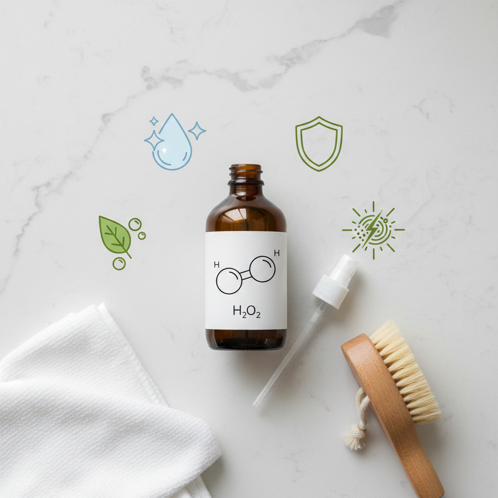 Vesinikperoksiid: unustatud abimees kodu puhastamisel