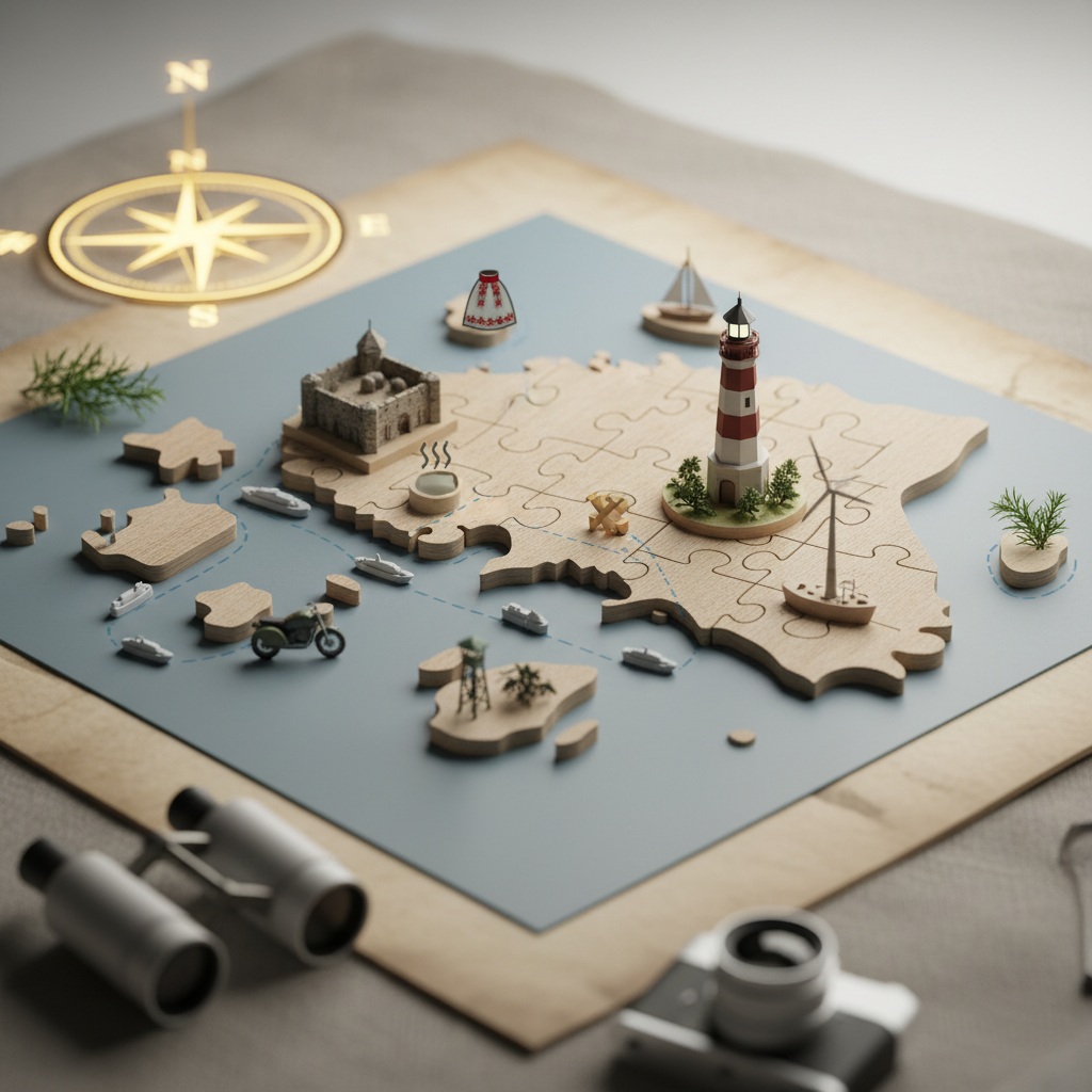 Eesti saared suuruse järgi: täielik nimekiri ja faktid