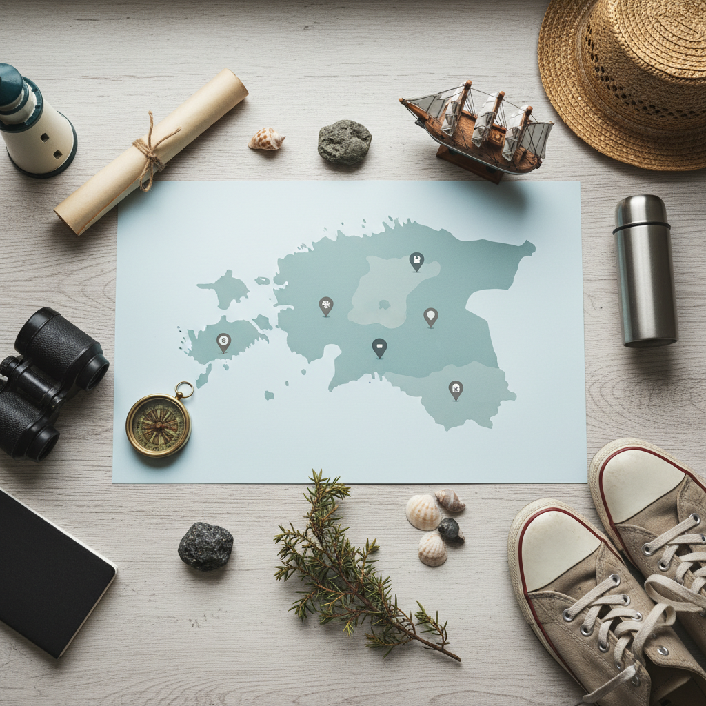 Eesti saarte kaart: Milliseid väikesaari suvel külastada?