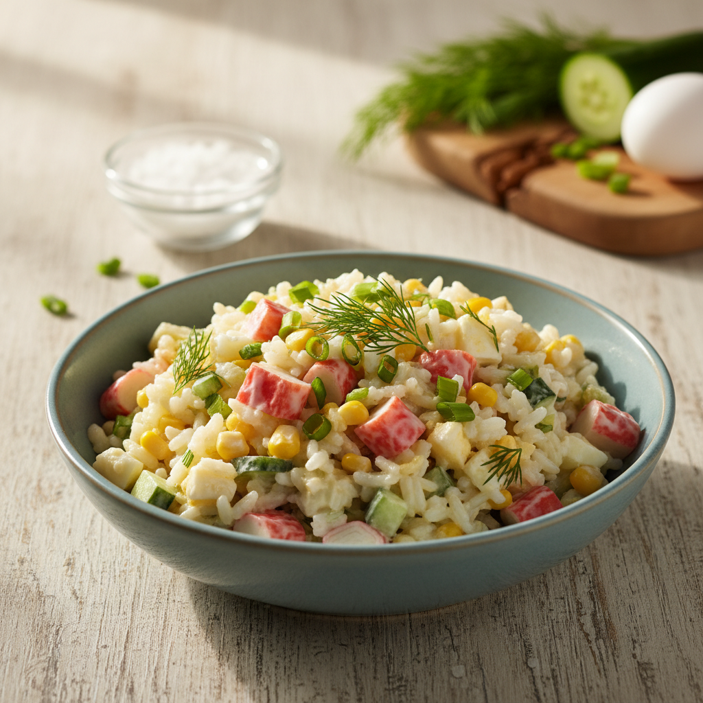 Kiire riisi-makrasalat: lihtne retsept, mis ei vea alt