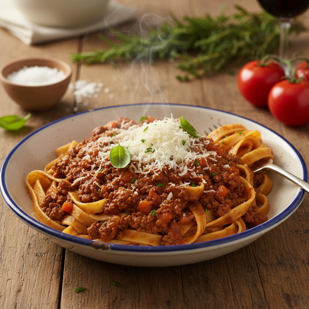 Pasta Bolognese retsept: Lihtne ja maitsev klassika