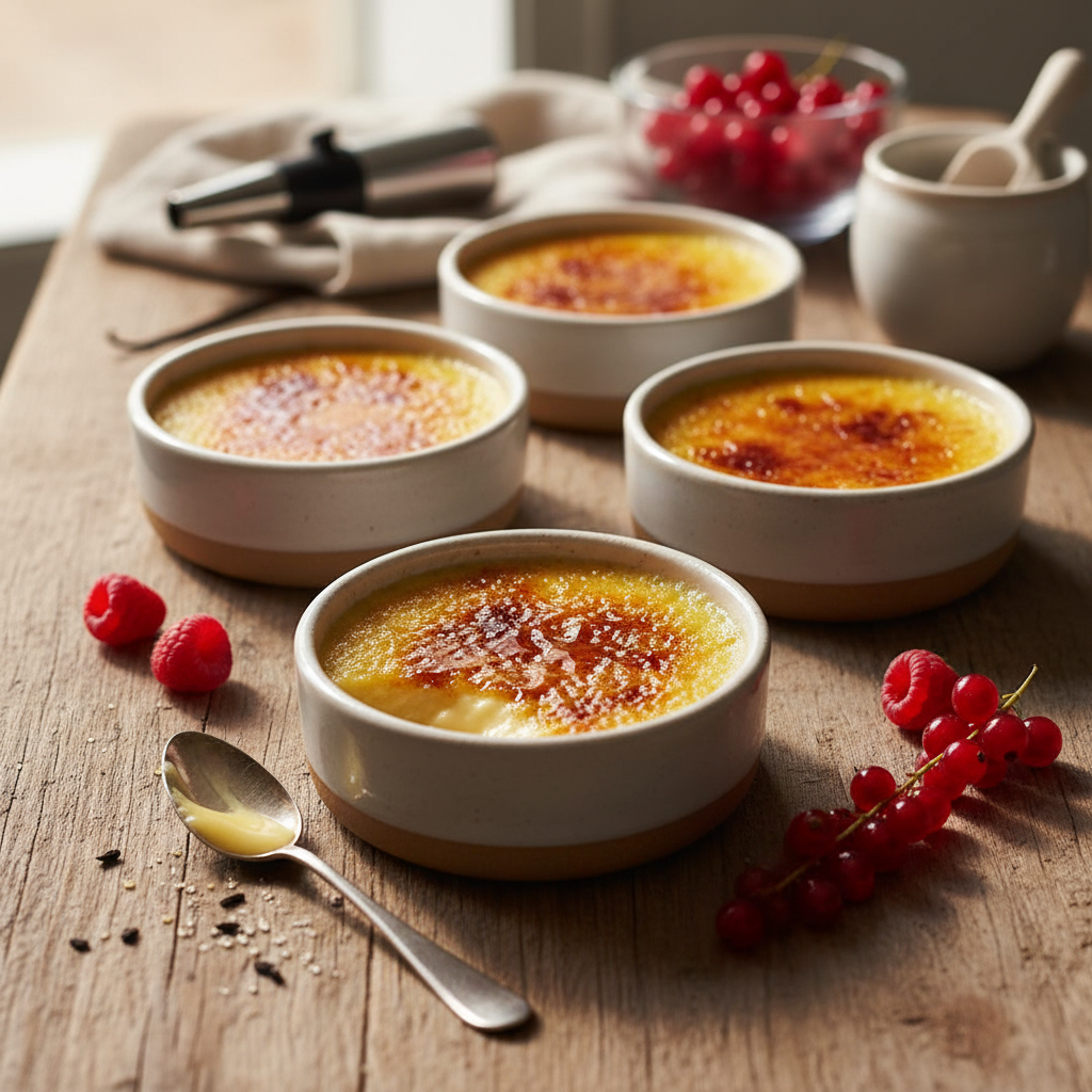 Suus sulav brüleekreem: retsept, mis õnnestub igal kokal