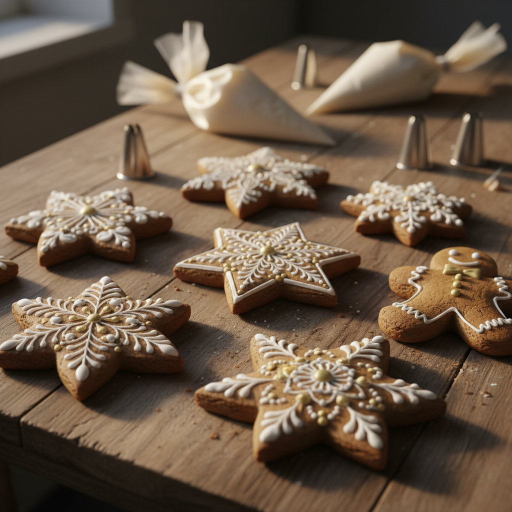 Kuidas kaunistada piparkooke nagu tõeline meister